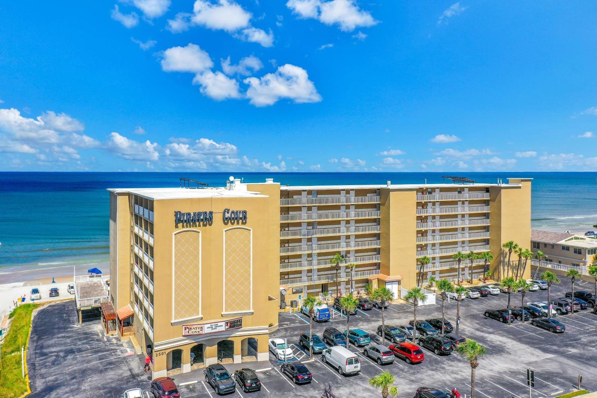 Pirates Cove Unit G22 Hotell Daytona Beach Shores Exteriör bild